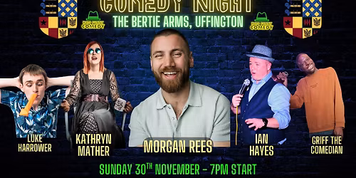Comedy night - The Bertie Arms, Uffington