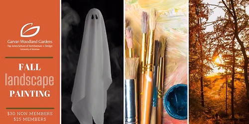 Fall Landscape Painting: Add a Ghost to a Landscape