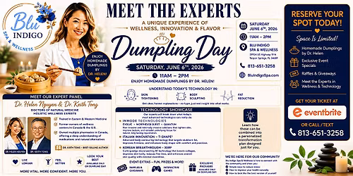 Dumpling Day - Meet the experts - June 6