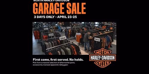 Garage Sale @ Worth HD