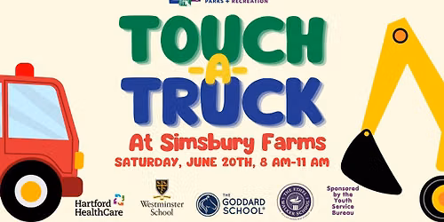 Touch-a-Truck at Simsbury Farms