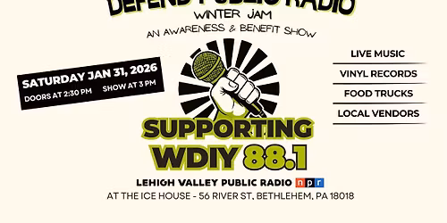 Defend Public Radio - Winter Jam at The Ice House!