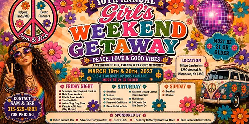 10th Annual Girl's Weekend Getaway