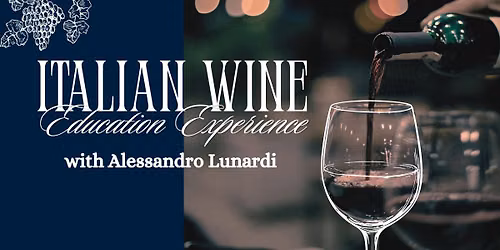 Italian Wine Education Experience with Alessandro Lunardi
