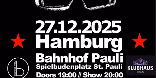 Der Udonaut & die Paniker LIVE @ Bahnhof Pauli