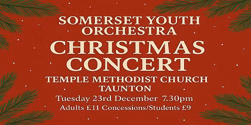 Somerset Youth Orchestra Christmas Concert