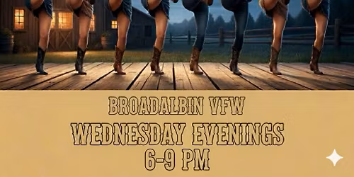 Country Line Dance Lessons-Broadalbin VFW