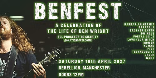 Ben Fest | A Celebration of Ben Wright