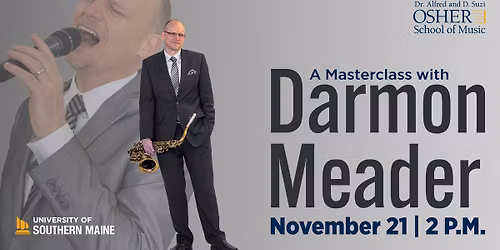 Masterclass with Darmon Meader