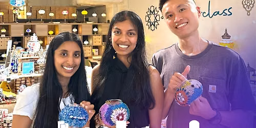 Mosaic Art Classes Phoenix, AZ: Turkish Lamp Workshop