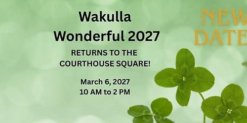 Wakulla Wonderful 2027