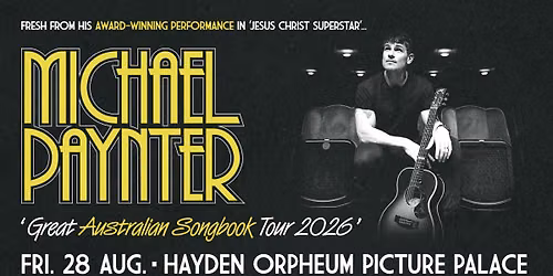 MICHAEL PAYNTER | Great Australian Songbook Tour | Cremorne