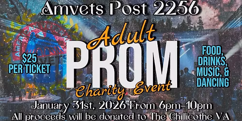 Amvets Post 2256 Adult Prom (Charity Event)
