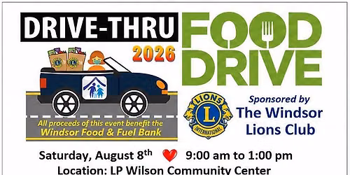 Drive-thru No-contact Food Drive