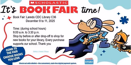 Laredo CDC Winter Book Fair