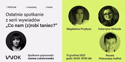 Spotkanie z Magdalen\u0105 Przybysz, Renat\u0105 Piotrowsk\u0105-Auffret i Katarzyn\u0105 S\u0142obod\u0105