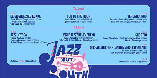 Jazz Out South 2026 - en minifestival i \u00d8restad Syd