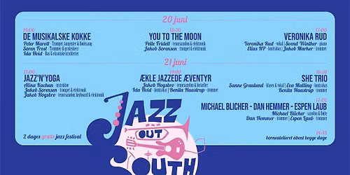 Jazz Out South 2026 - en minifestival i \u00d8restad Syd
