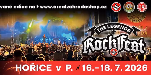 14. ro\u010dn\u00edk The Legends Rock Fest 2026