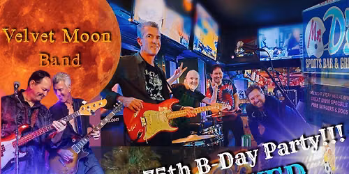 BIKE NIGHT WITH VELVET MOON & JAC'S 75TH B-DAY PARTY!!