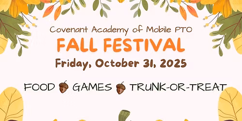 Fall Festival CAM-unity event