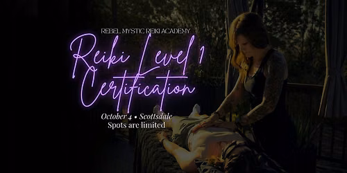 Reiki Level 1 Training & Certification