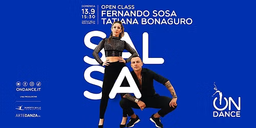 OnDance - Salsa con Fernando Sosa e Tatiana Bonaguro