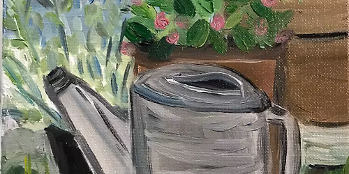 No Fear Oil Painting: Spring Garden