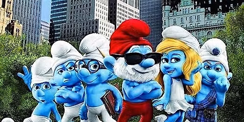 FREE Beach Movie Nights | Smurfs