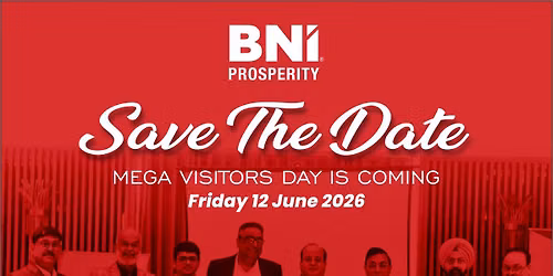 BNI Prosperity Mega Visitors Day