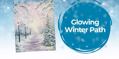 Glowing Winter Path