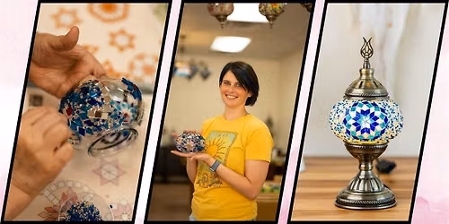 Mosaic Lamp Workshop Toronto \u2013 Learn Turkish Mosaic Techniques