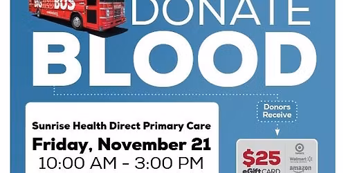 10th Sunrise Health Blood Drive 