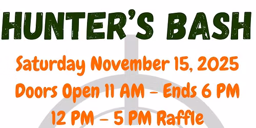 Deale VFD - Hunters Bash