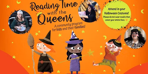 (Pocatello) Reading Time with the Queens - Bewitching Buddies