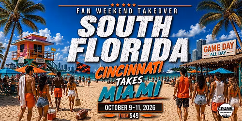 Fan Weekend Takeover: Cincinnati Takes Miami Oct 9-11