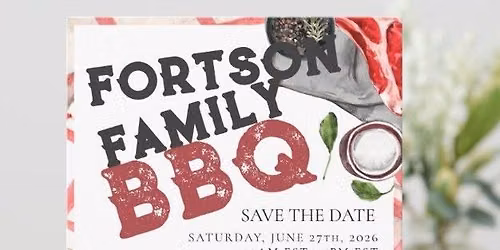 2026 Fortson Family BBQ 