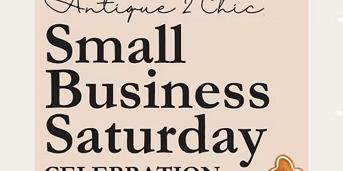 A2C Small Biz Saturday 