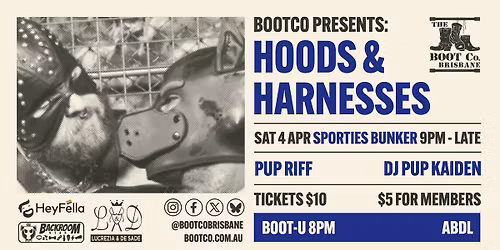 BootCo Presents: Hoods & Harness