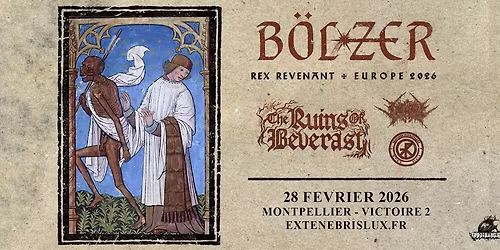 B\u00d6LZER + RUINS OF EVERAST + VITRIOL + TREPANERINGSRITUALEN-VICTOIRE 2-MONTPELLIER