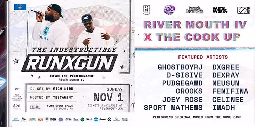River Mouth IV: The 4th Dimension \/\/ Mississauga\u2019s Hip Hop Showcase
