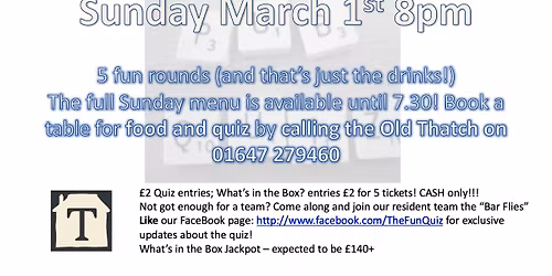 The Fun Quiz March 2026