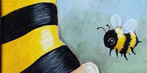 Just Bee Cuz Paint NIght!!!