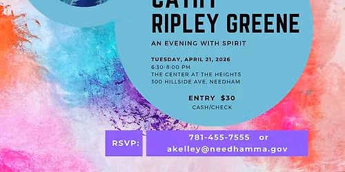 An Evening with Medium Cathy Ripley Green