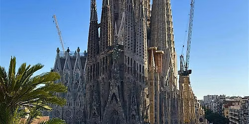 Premium Sagrada Fam\u00edlia Terrace Experience During the Pope's Visit