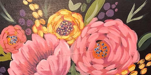 Sip & Paint 'Heavenly Florals' with us!