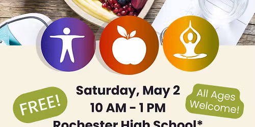 Rochester Community Health & Wellness Fair \u2013 FREE classes, physicals, vaccines, blood drive & MORE