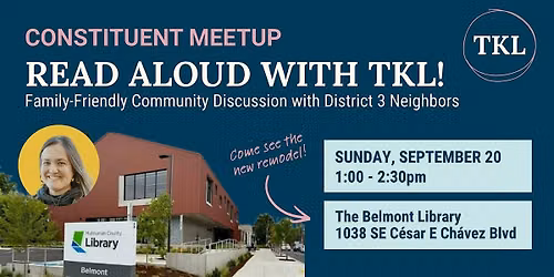 Constituent Conversation and Read Aloud
