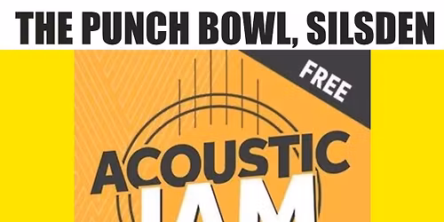 ACOUSTIC JAM NIGHT 7.30pm 11th December 