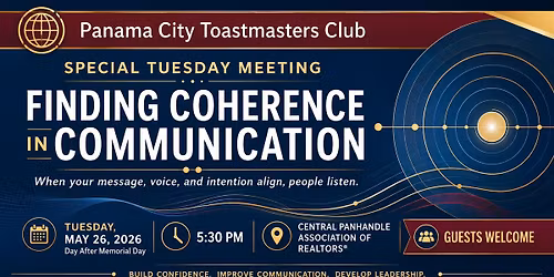 Special Tuesday Meeting: Finding Coherence in Communication